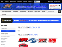 Tablet Screenshot of enginepartspro.com
